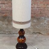 Ceramic foot floor lamp 70"