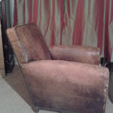 The 1930s leather club Chair