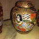 Lot de cinq miniatures en céramique japonaise
