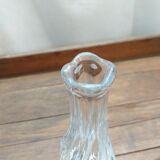 St. Louis crystal twisted soliflore vase