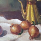 Still life Oil on canvas Ernest Betigny