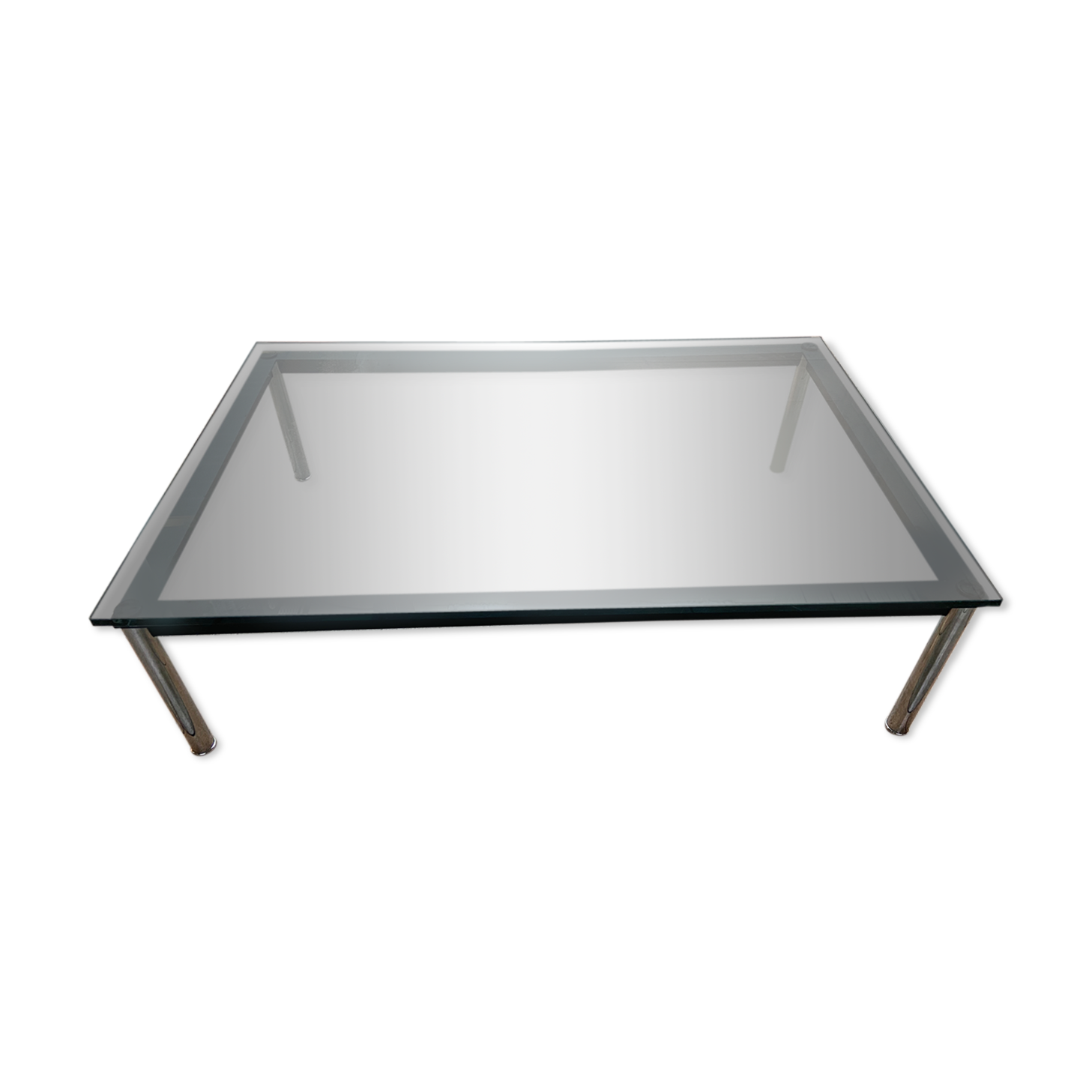 LC10P coffee table by Le Corbusier Cassina 2000 edition