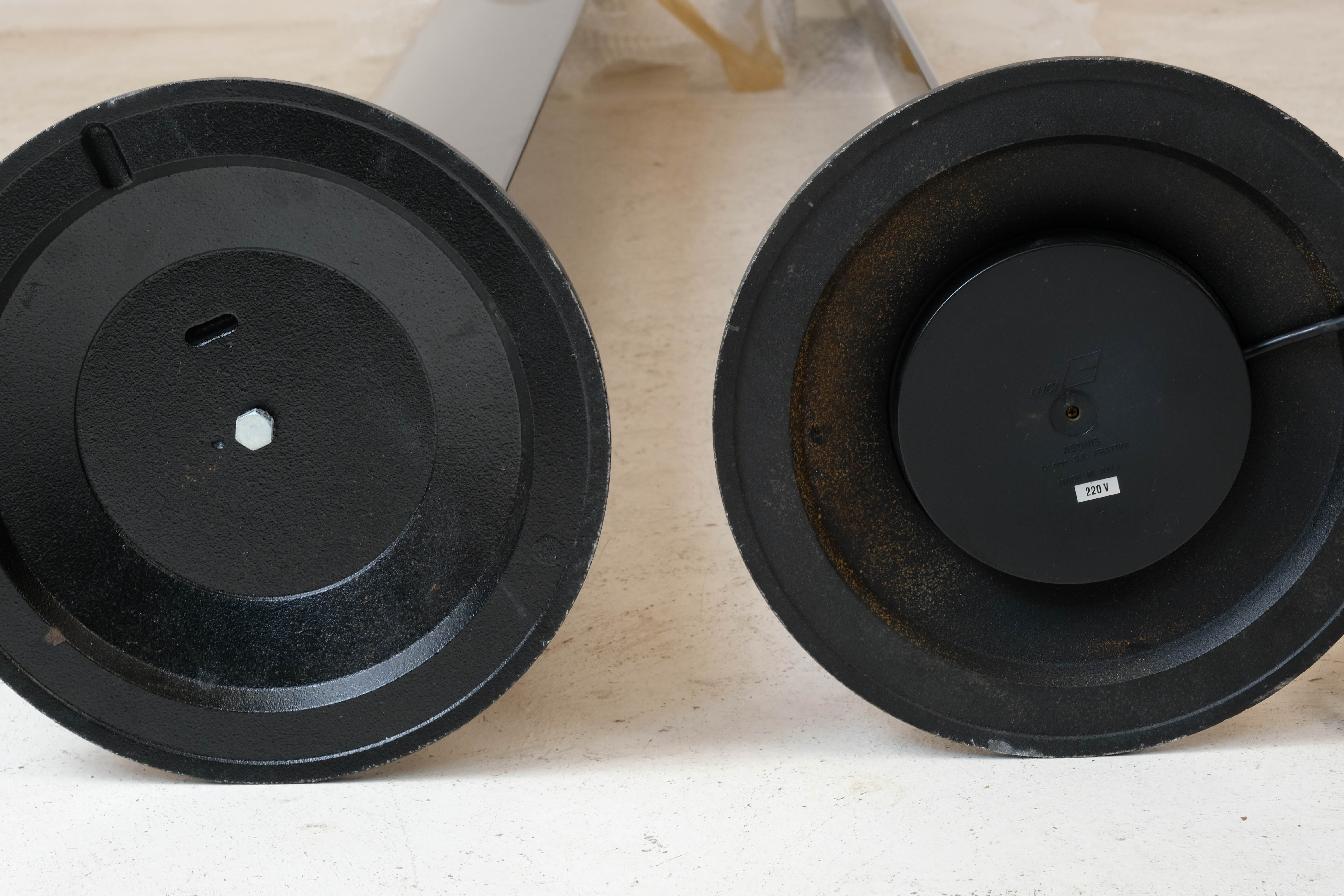 Pair of "Adonis" floor lamps by Gianfranco Frattini for Luci 1987