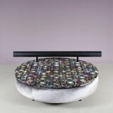 1980s round loveseat in Antonio Citterio style from Italy