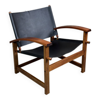 Fauteuil scandinave vintage par Hyllinge Mobler 1960