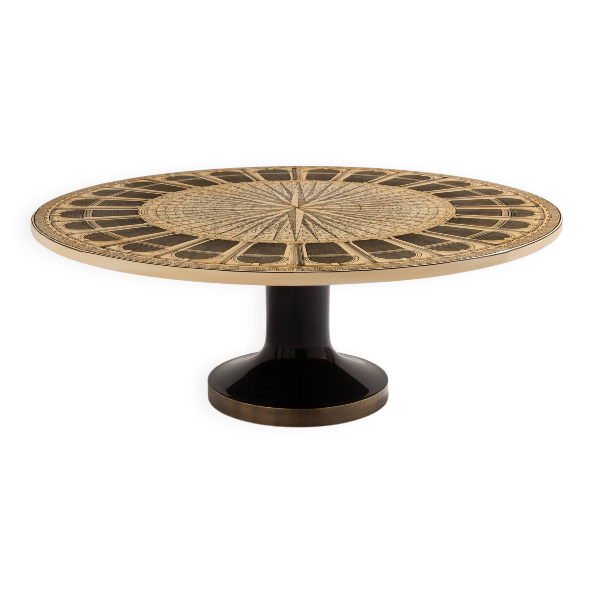 Piero Fornasetti coffee table series Architettura 1960