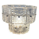 3-light crystal lamp, Italy 1960