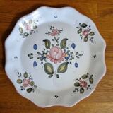 Large round earthenware plate Jodra de Martres Tolosane