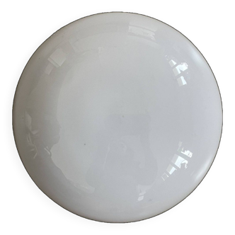 Applique ou plafonnier vintage / Globe opaline D25cm