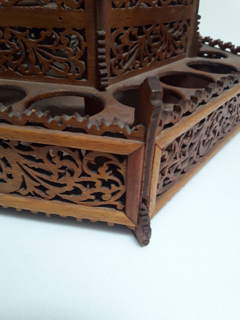 Liquor cellar bandstand wooden cut early XX °