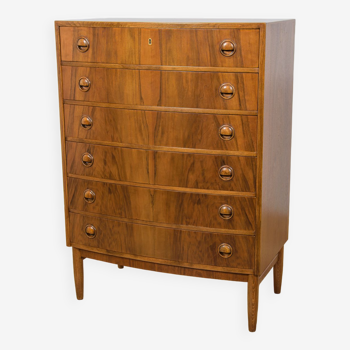 Mid-Century Danish Walnut Dresser, 1960s