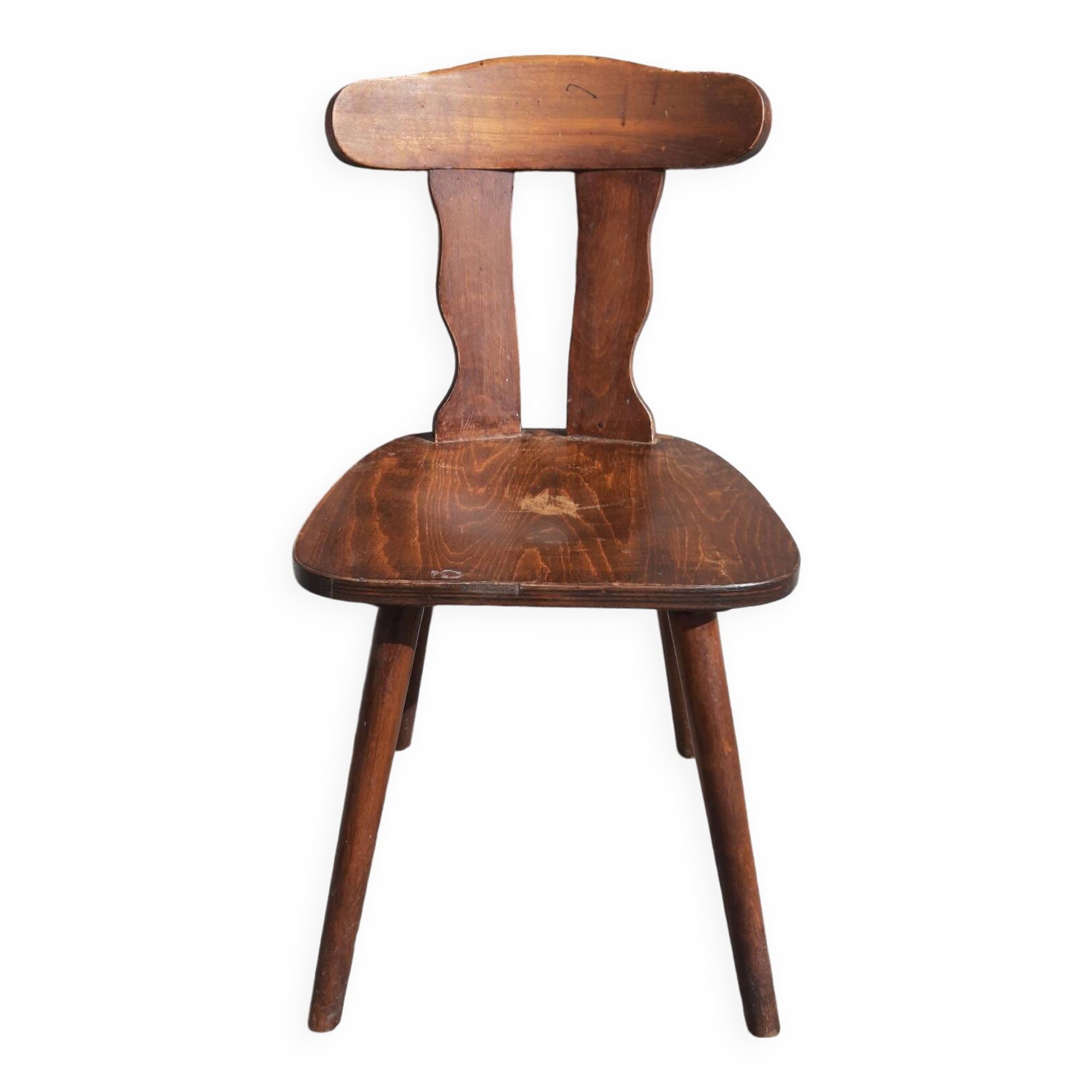 Brutalist bistro chair (1960s)