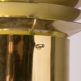 Pair of Danish brass ceiling lights model T742, Hans Agne Jakobson 1960.