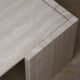 Table basse en travertin, 1980
