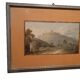 Old watercolour on paper from the early 19th century - landscape