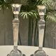 Pair of candlesticks - Silver-plated - Very good condition