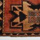 Classic Red & Black Persian Runner Rug, 112x316Cm