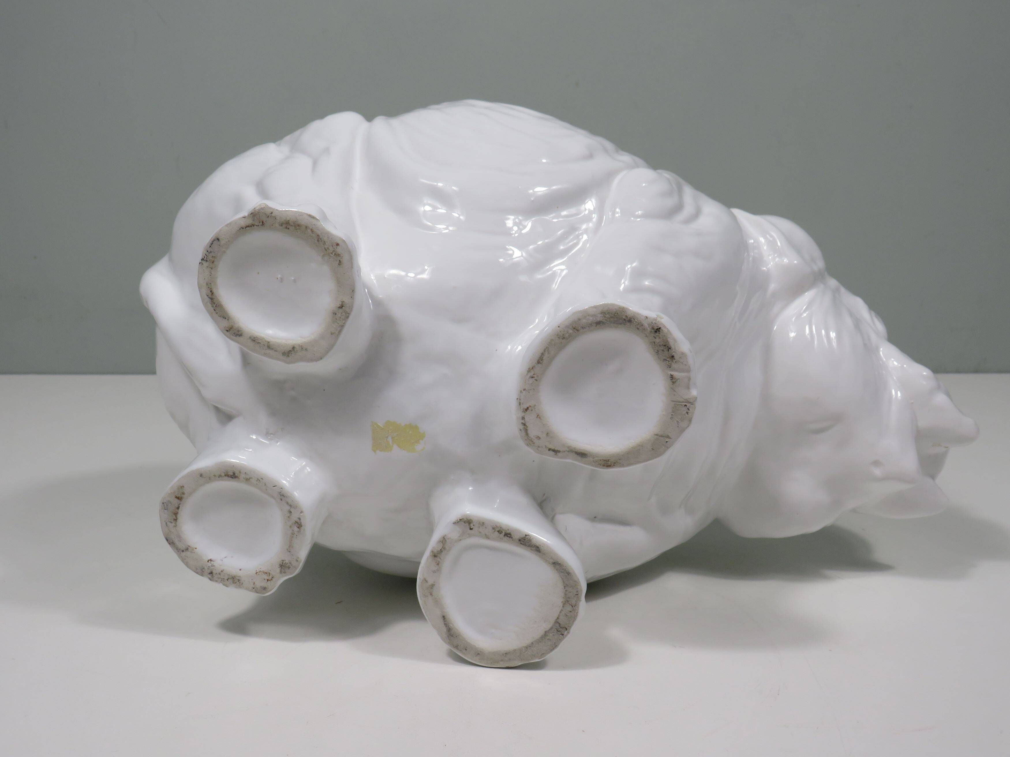 Cache pot éléphant, Bassano Italie 1960