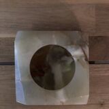 Cendrier en onyx veiné