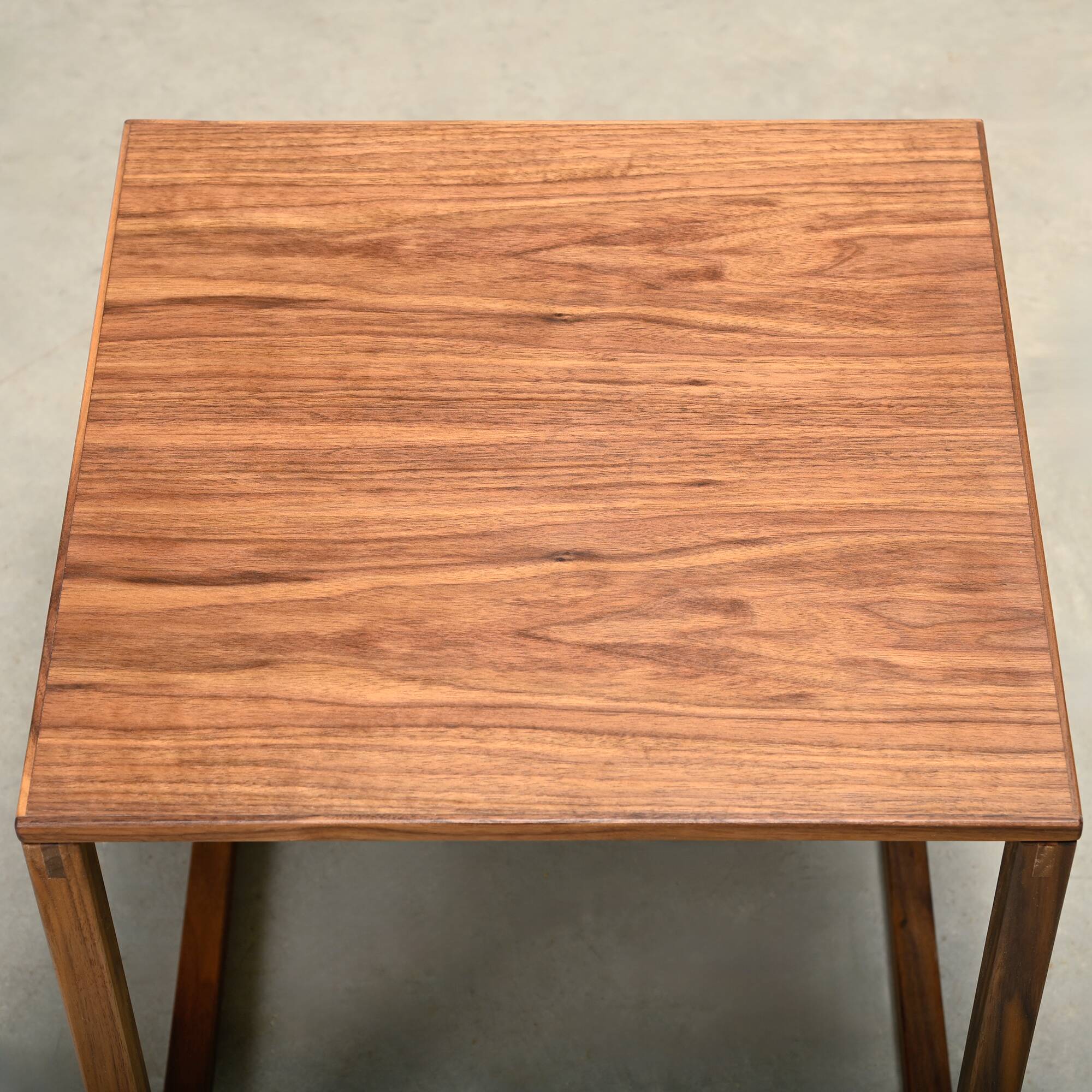 Kai Kristiansen Cube No. 33 Interlocking Nesting Tables in Walnut, Denmark