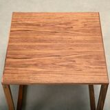 Kai Kristiansen Cube No. 33 Interlocking Nesting Tables in Walnut, Denmark