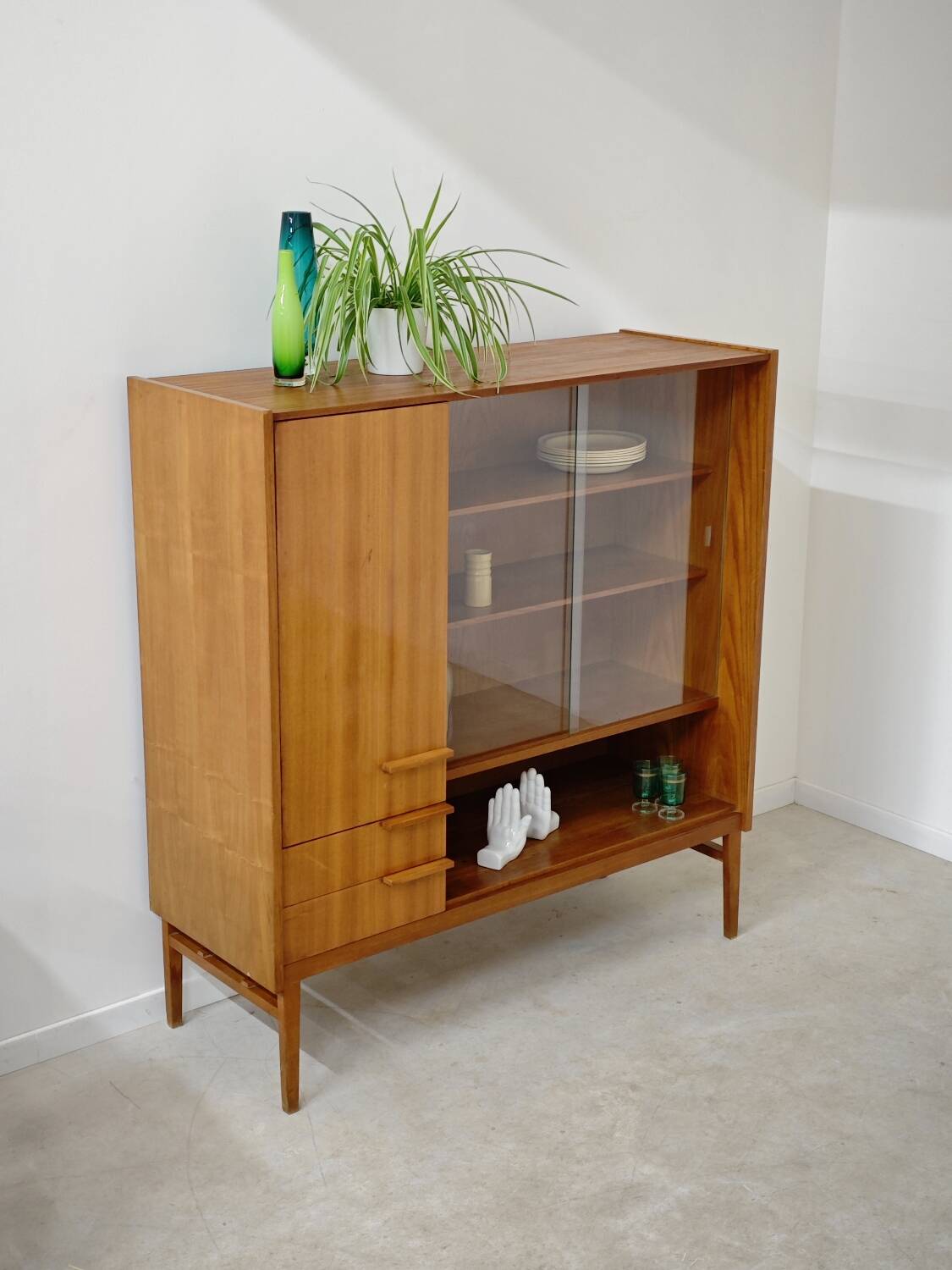 High buffet dresser by Frantisek Mezulanik for Up Zavody 1960
