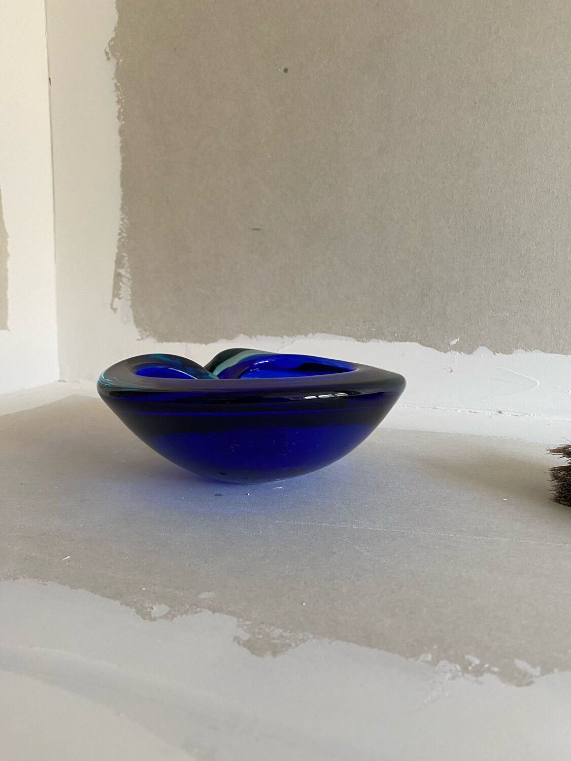 Vintage sommerso Murano ashtray