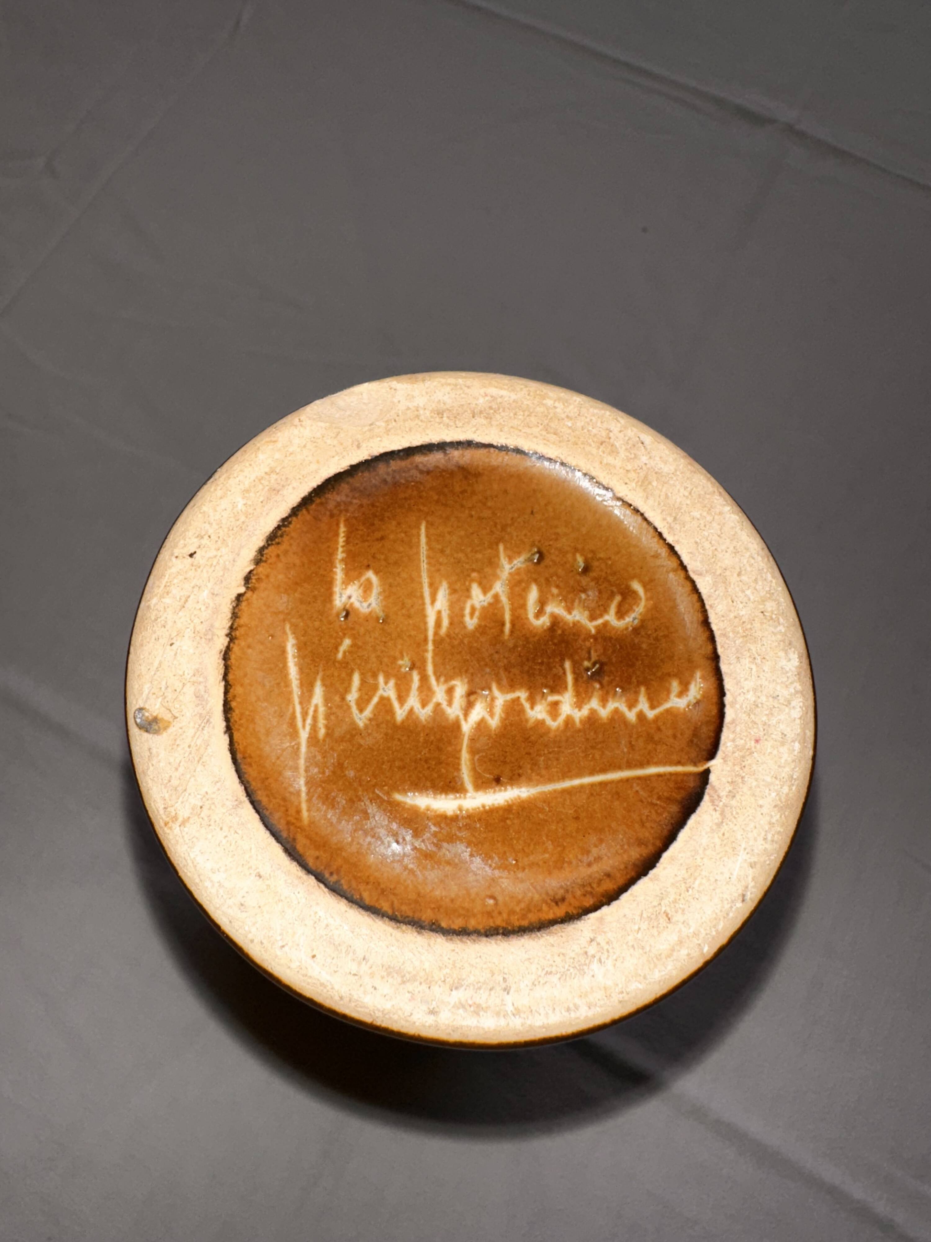 Ceramic vase by Jean Varoqueaux for Périgord pottery