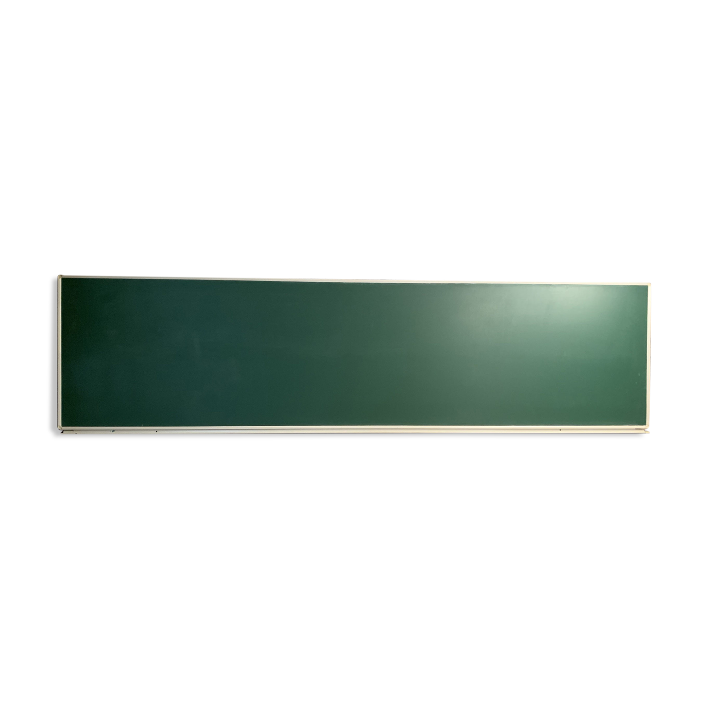 School board with chalk rack