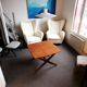 Transformable Scandinavian table low/high 1960s