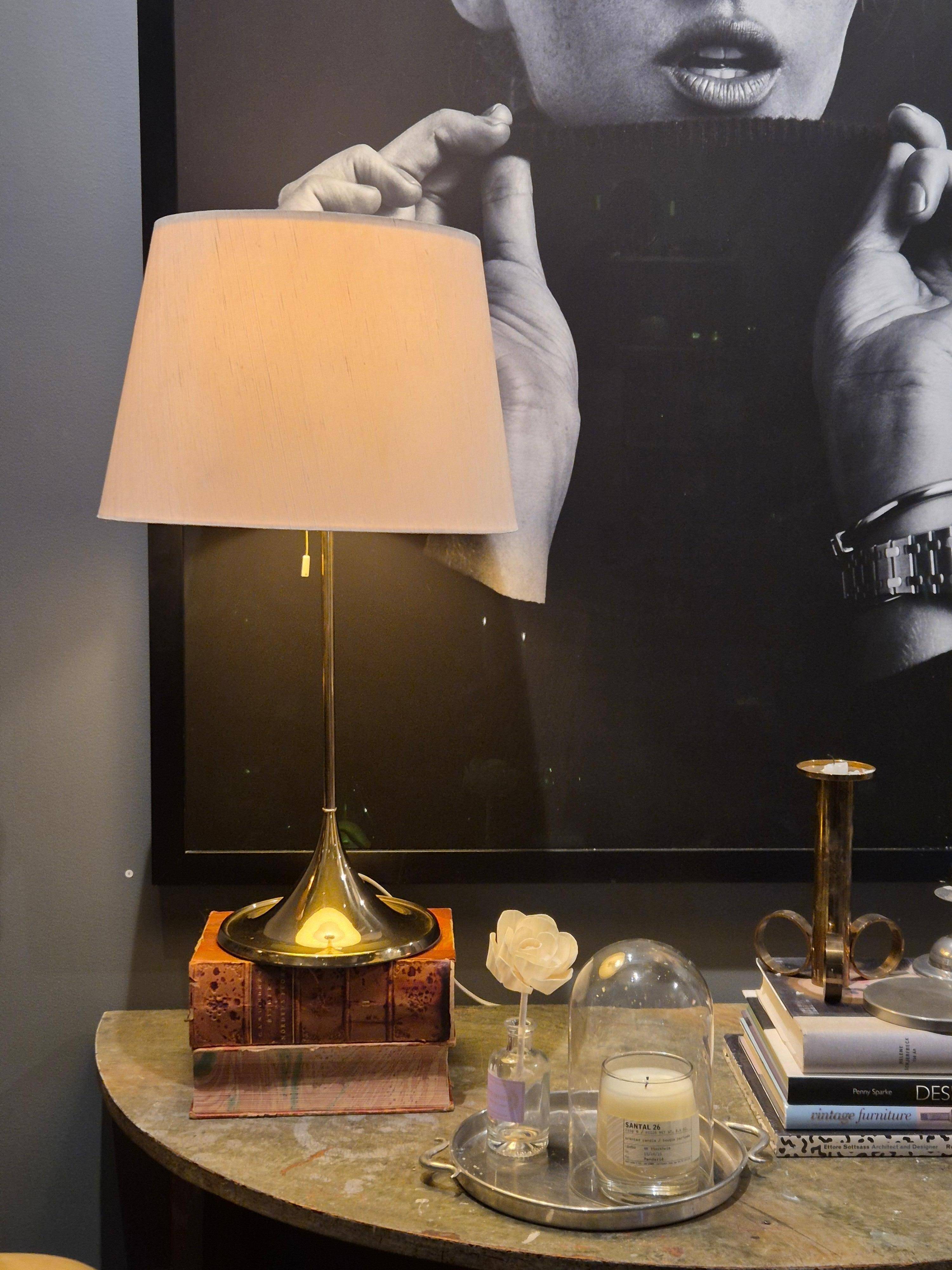 Iconic table lamp, model B-024 by Bergboms, The Scandinavian Modern.