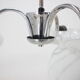 Art Deco chrome chandelier/Napako, 1930´s.