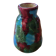 Small vase signed Longwy - Hand-painted enamels - France