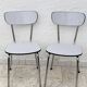 Two Formica chairs