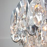 Petit chandelier en cristal viennois vintage, années 1970