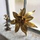 Old wall light flowered
