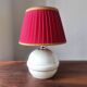 Vintage ceramic ball lamp
