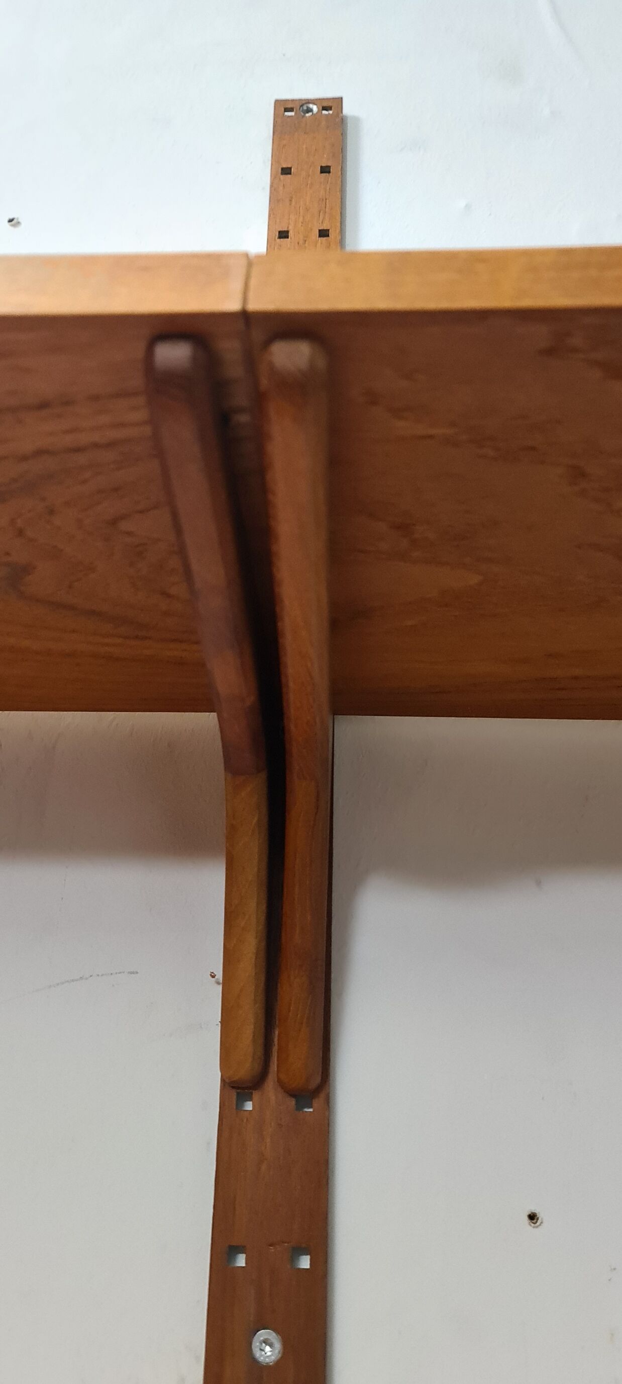 Vintage teak wall unit by HG mobel Denmark