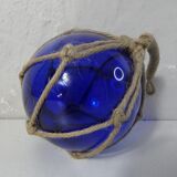 Blue Glass Ball Float for Water Garden