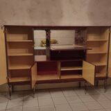 Buffet in varnished walnut
