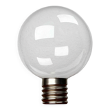 Vintage German Space Age replacement or spare glass piece for lamp by Motoko Ishii for Staff, 1970s.