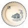 round serving dish, ironstone, Clairefontaine, château series