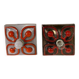 Vintage lava wall lamps