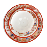 Old tea cup + Japanese porcelain saucer