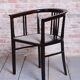 Fauteuil Art Déco en chêne, tchèque, années 1920