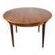 Scandinavian extendable dining table in teak - 1960s