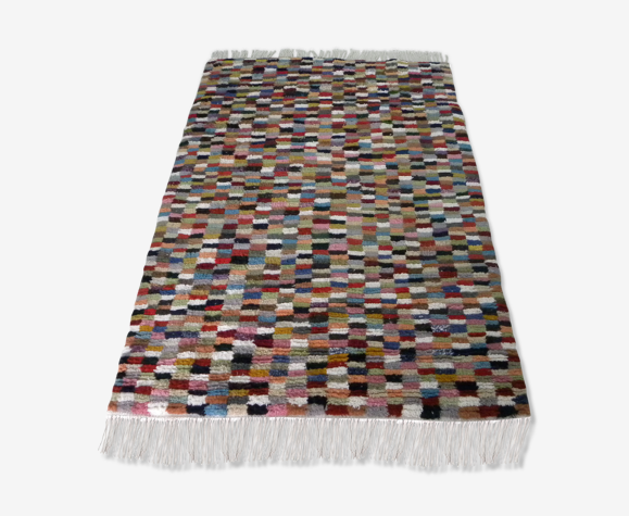 Moroccan Berber Carpet MultimotherEd Bohemian in Oriental Laine Decoration  | Selency