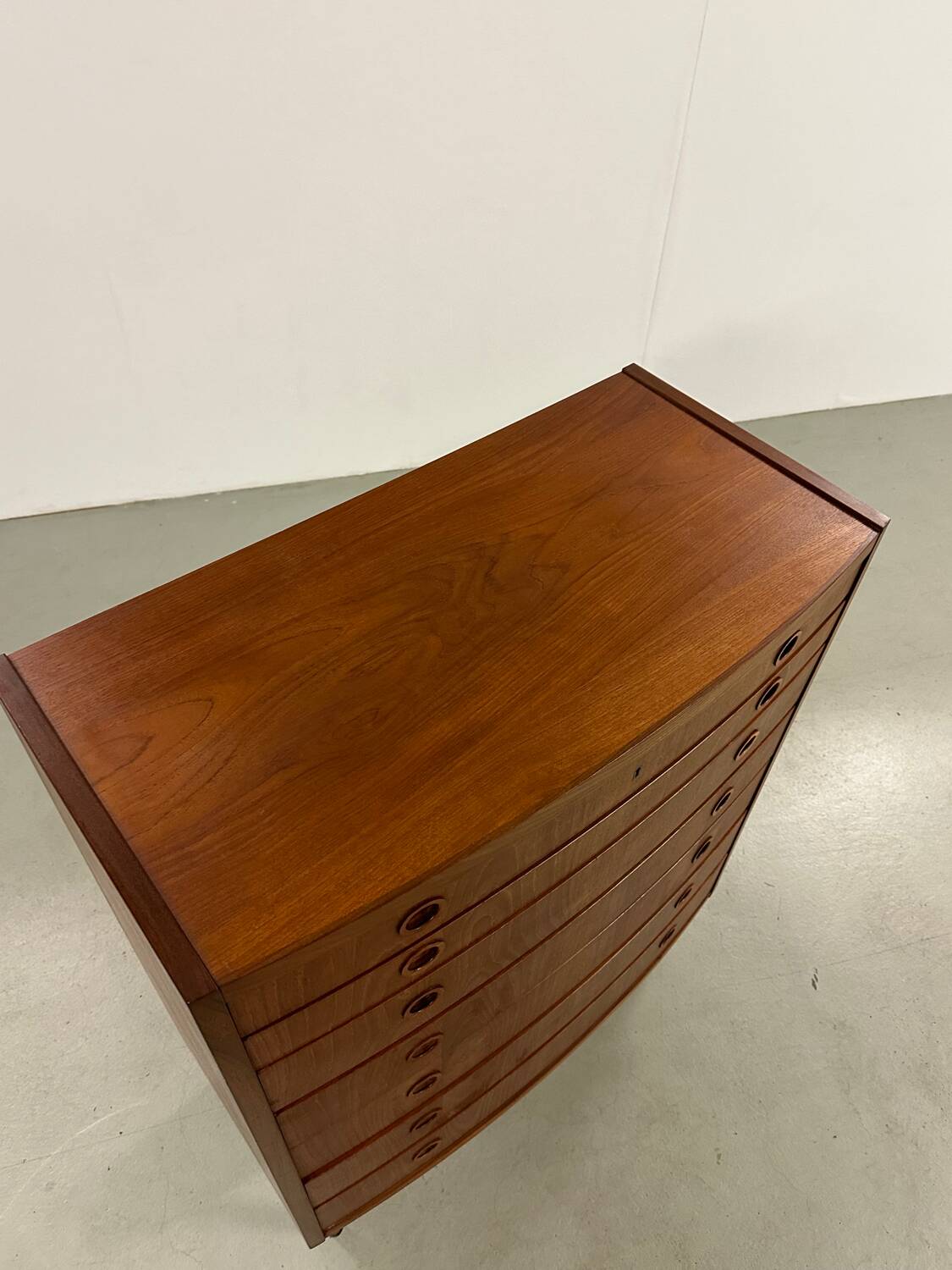 Danish Teak Chest of Drawers MCM 60s