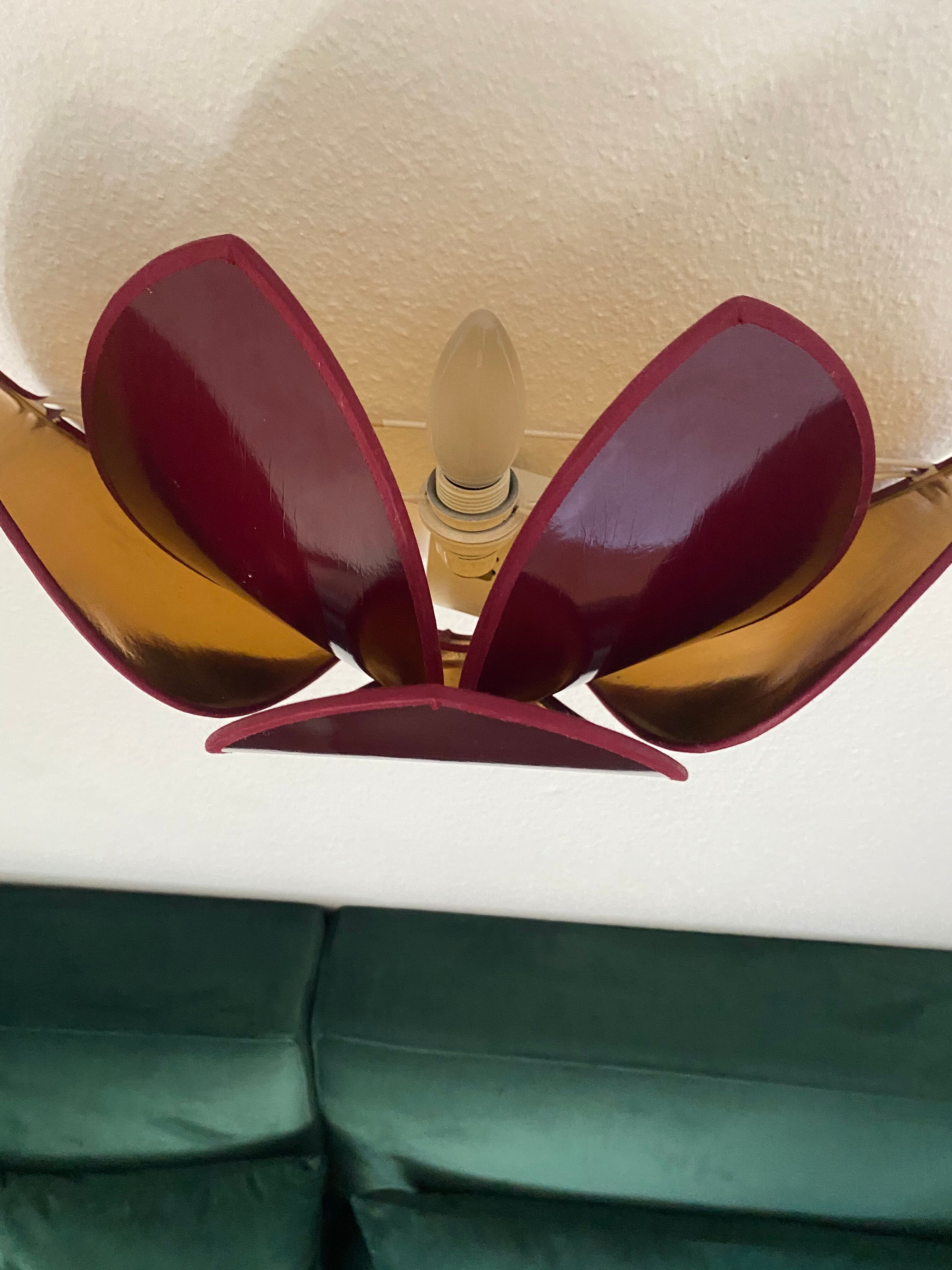 Lotus flower sconces