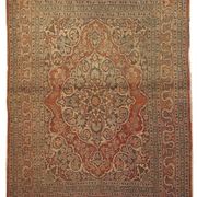Handmade antique Persian Tabriz rug 128cm x 179cm 1920s - 1B154